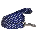 Obojek SRDÍČKA MODRÉ