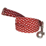 Obojek SRDÍČKA ČERVENÉ