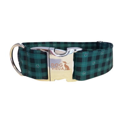 Obojok BUFFALO TLAPKY MINI ZELENÉ