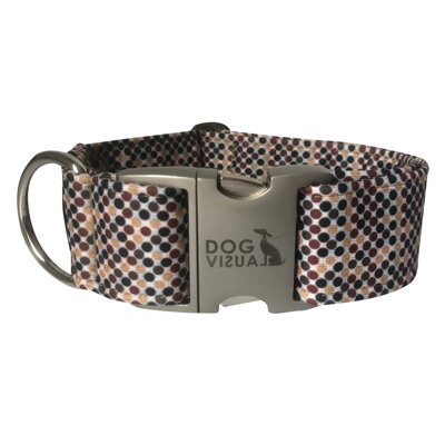 Obojok BROWN DOTS