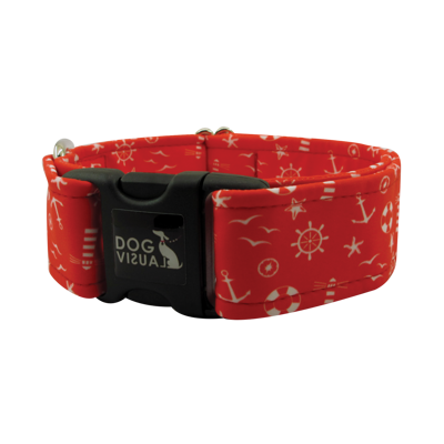 Obojek NAVY RED