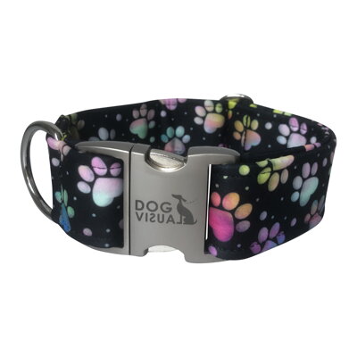 Obojky TLAPKY DUHOVÉ TMAVÉ