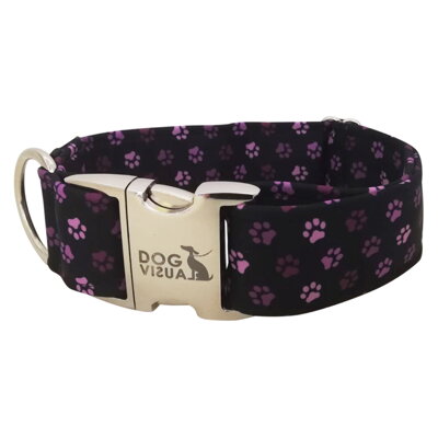 Obojek FIALOVÉ TLAPKY