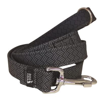 Vodítko CIK CAK ŠEDÁ