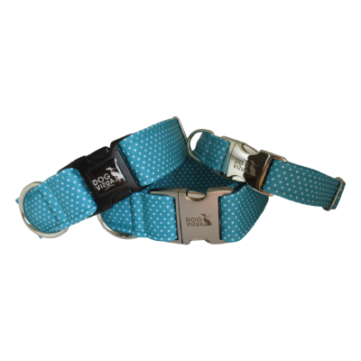 Obojok TURQUOISE DOTS