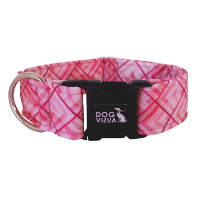 Obojek - MARBLE - PINK