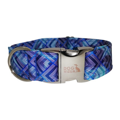 Obojek MARBLE - BLUE